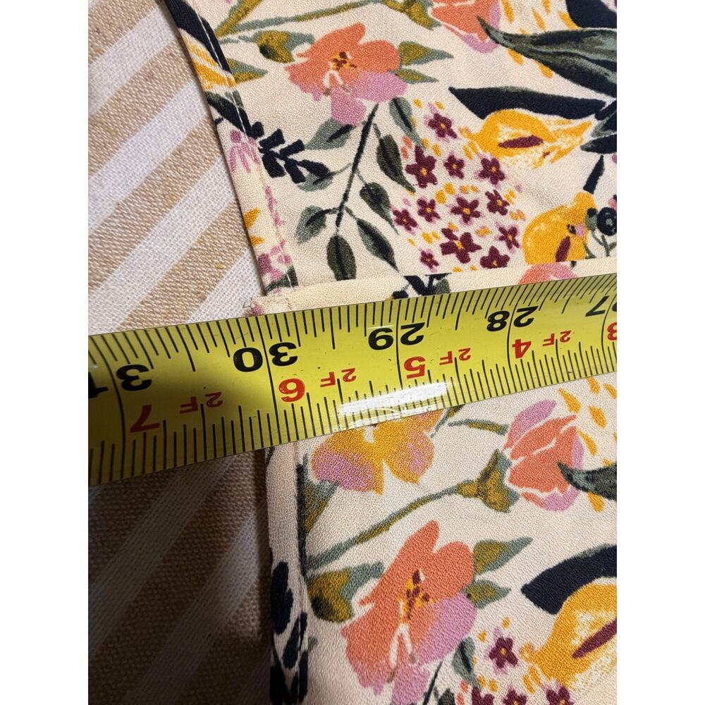 Ava & Viv Plus Size Floral Print Blouse Short Sleeve Button-Back Boho Top 4X - Picture 6 of 8